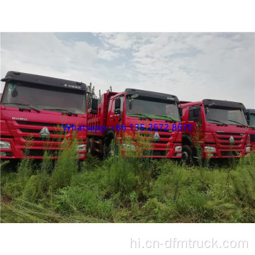 SINOTRUK HOWO ने 6X4 डंप ट्रक का इस्तेमाल किया